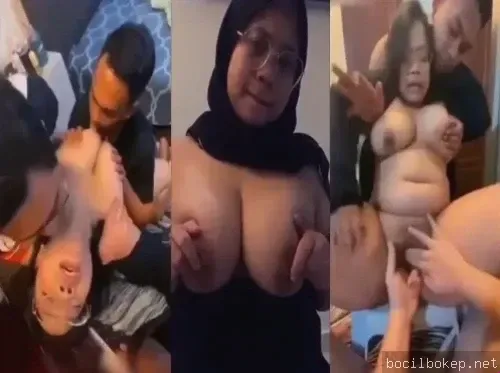 Cewek chubby nakal doyan main threesome